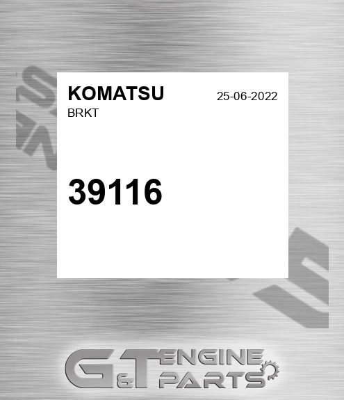 39116 KOMATSU Brkt