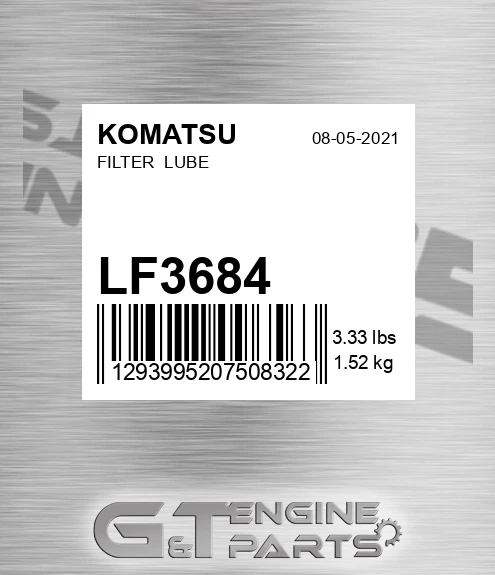 LF3684 Filter Lube