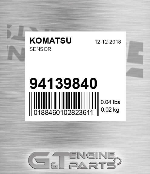 94139840 Sensor for KOMATSU