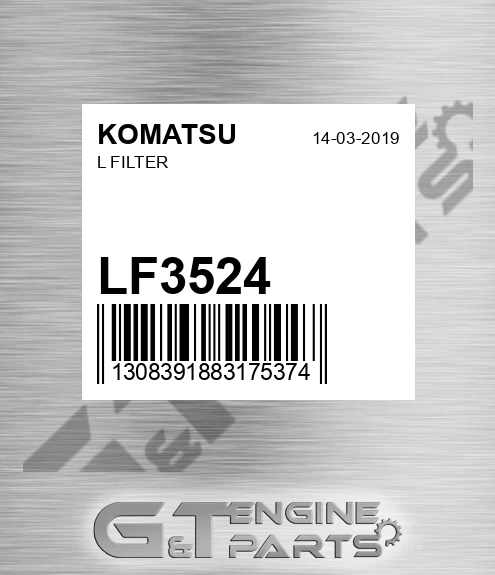 LF3524 KOMATSU L Filter