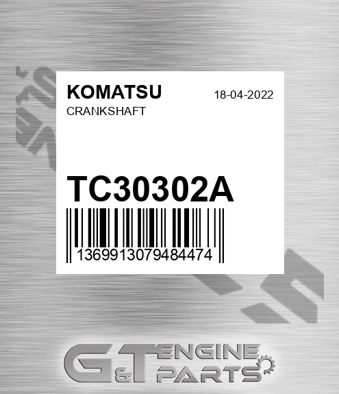 TC30302A Crankshaft
