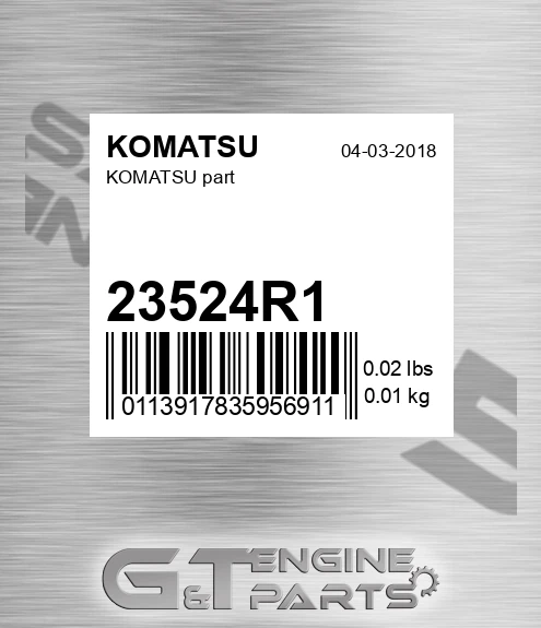 23524R1 KOMATSU Part