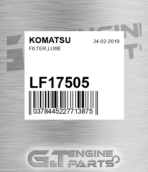 LF17505 Filter,lube
