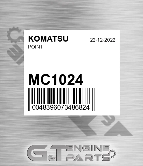 MC1024 KOMATSU Point
