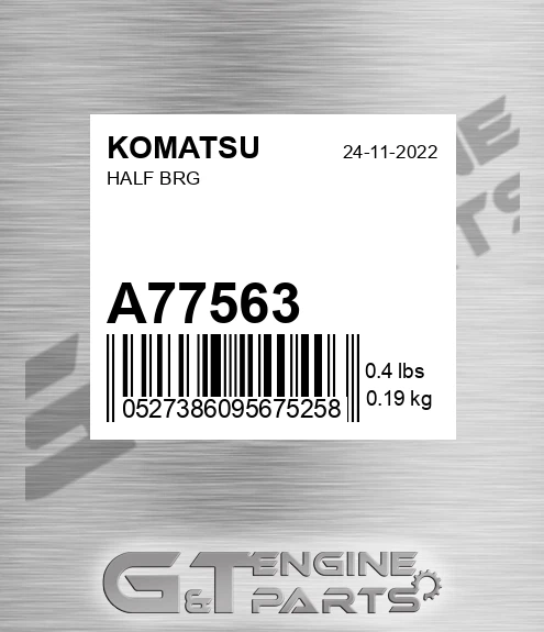 A77563 Half Brg