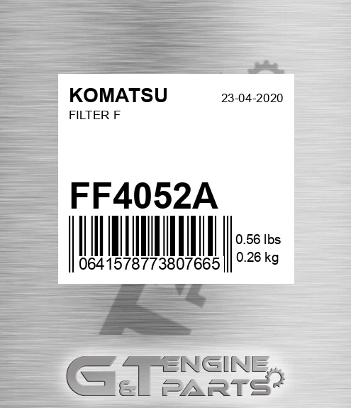 FF4052A Filter F