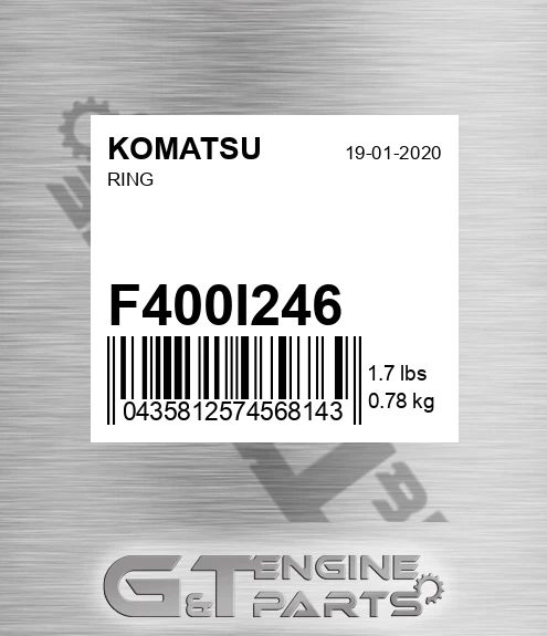 F400I246 Ring