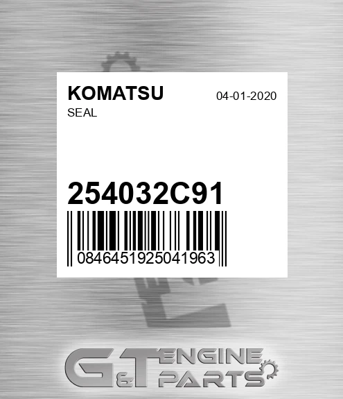 254032C91 Seal