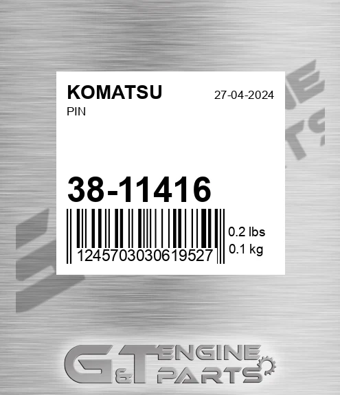 38-11416 Pin