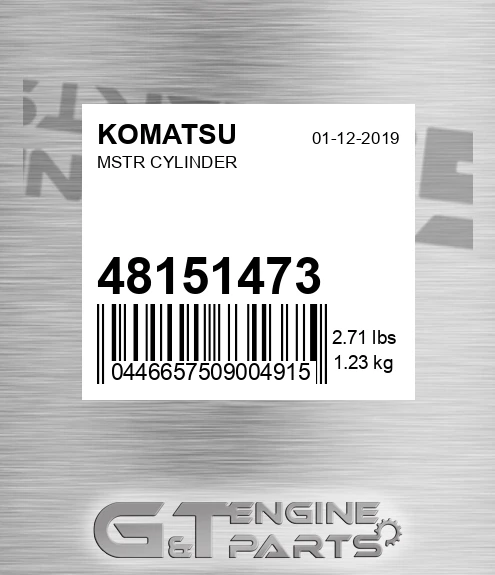48151473 Mstr Cylinder