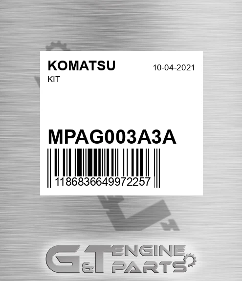 MPAG003A3A Kit