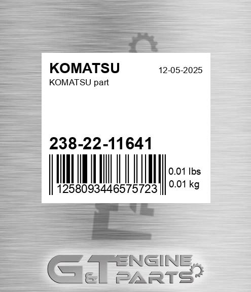 238-22-11641 Part
