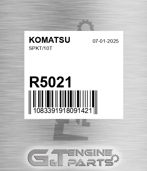 R5021 Spkt/10t