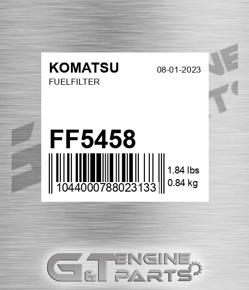 FF5458 KOMATSU Fuelfilter