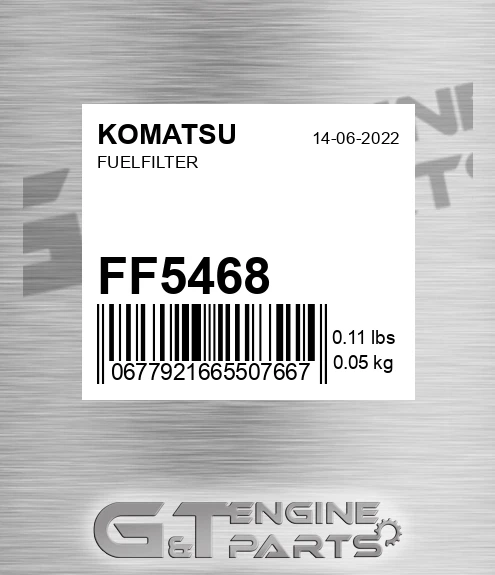 FF5468 KOMATSU Fuelfilter