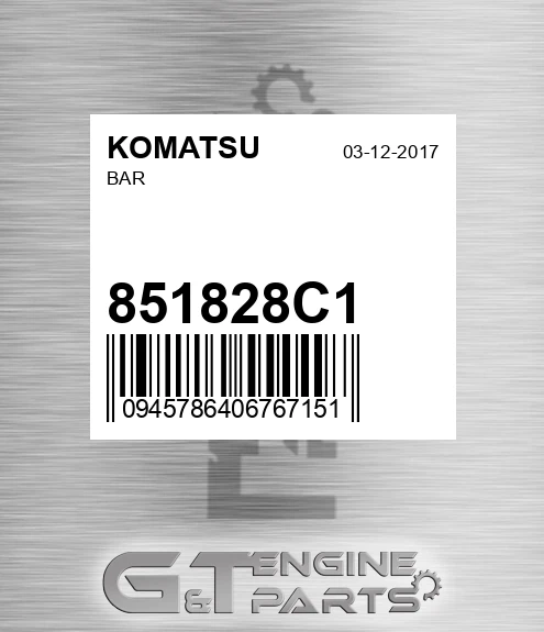851828C1 Bar