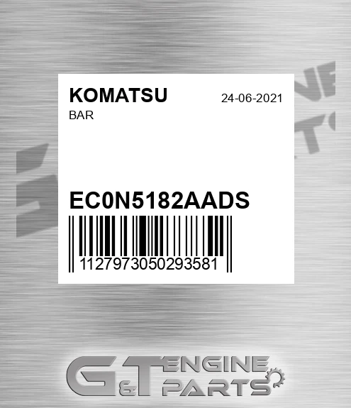 EC0N5182AADS KOMATSU Bar