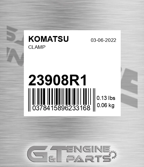 23908R1 KOMATSU Clamp