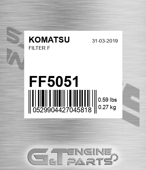 FF5051 Filter F