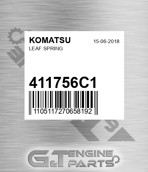 411756C1 Leaf Spring
