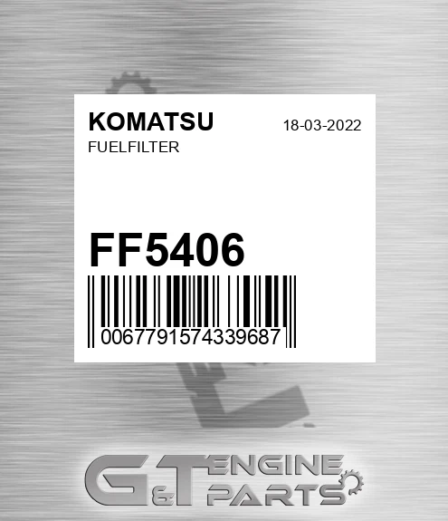 FF5406 Fuelfilter