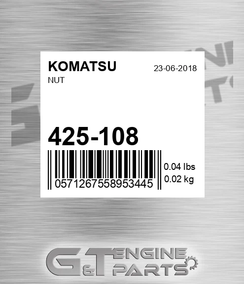 425-108 Nut