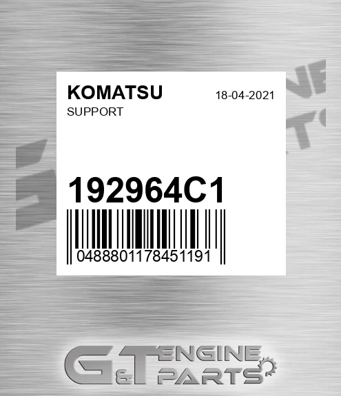 192964C1 KOMATSU Support