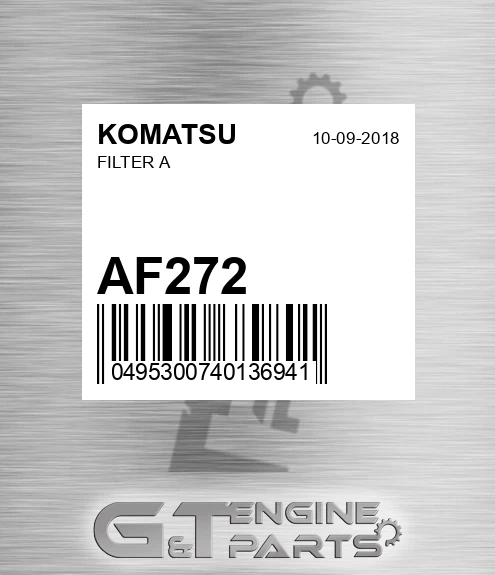 AF272 Filter A