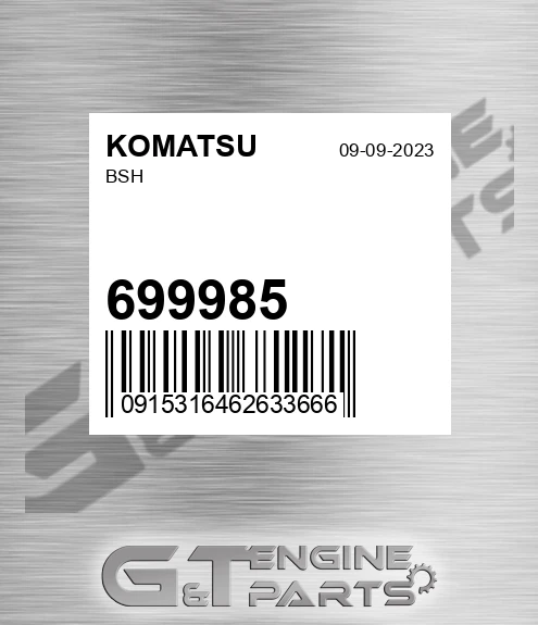 699985 Bsh for KOMATSU