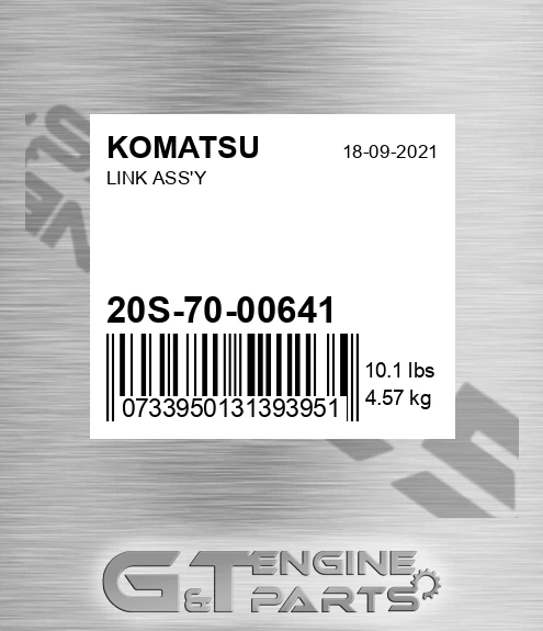 20S-70-00641 Link Ass'y for KOMATSU