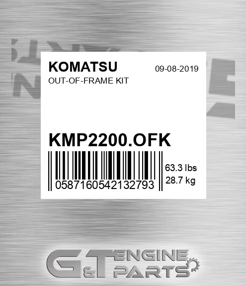 KMP2200.OFK Out-of-frame Kit for KOMATSU