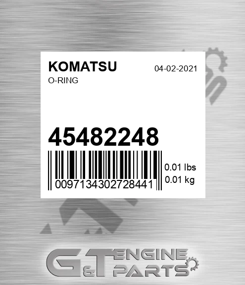 45482248 O-ring
