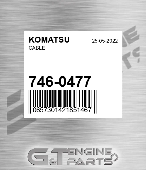 746-0477 Cable for KOMATSU