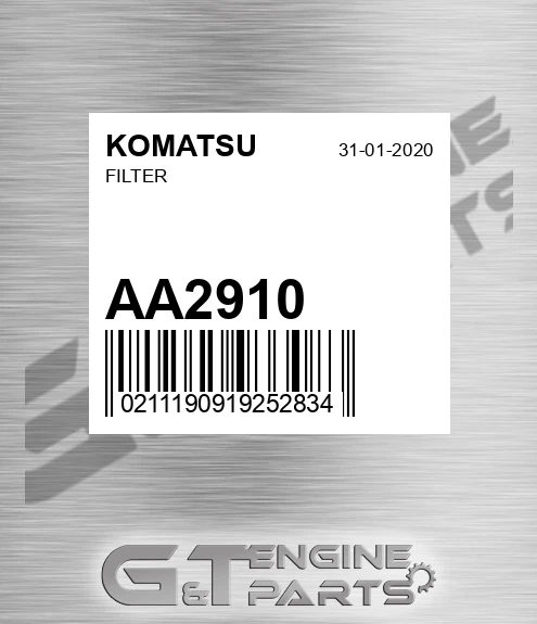 AA2910 KOMATSU Filter