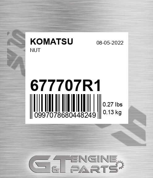 677707R1 Nut