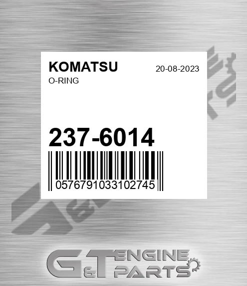 237-6014 O-ring