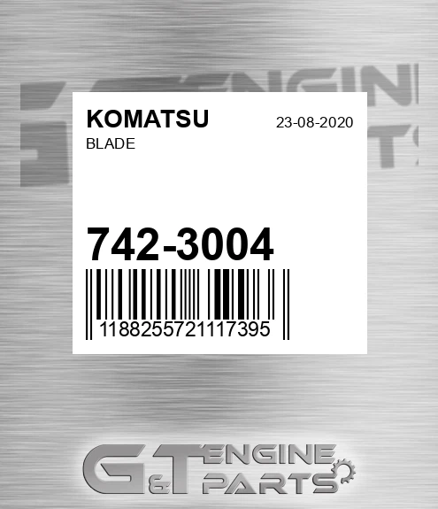 742-3004 Blade for KOMATSU