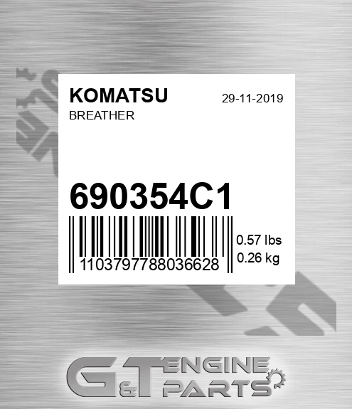 690354C1 Breather for KOMATSU