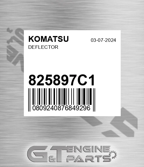 825897C1 Deflector