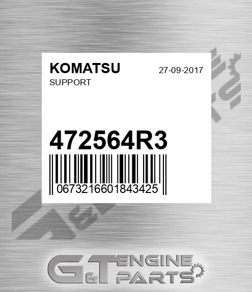 472564R3 KOMATSU Support