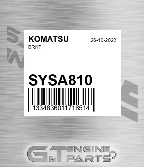 SYSA810 Brkt