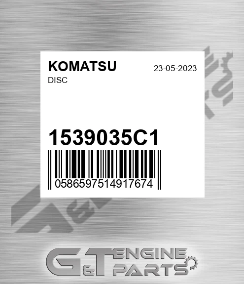 1539035C1 Disc