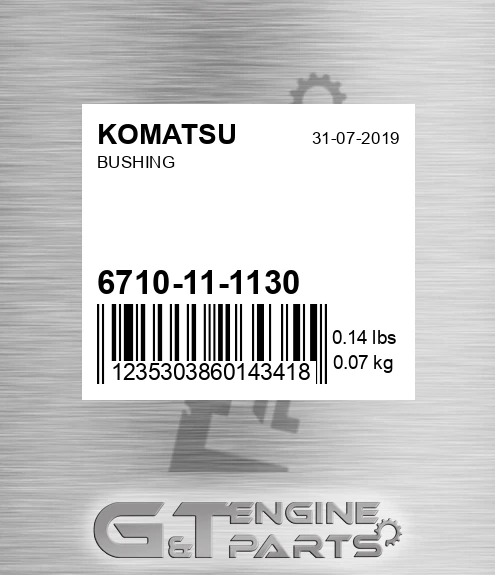 6710-11-1130 Bushing