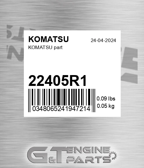 22405R1 Part for KOMATSU
