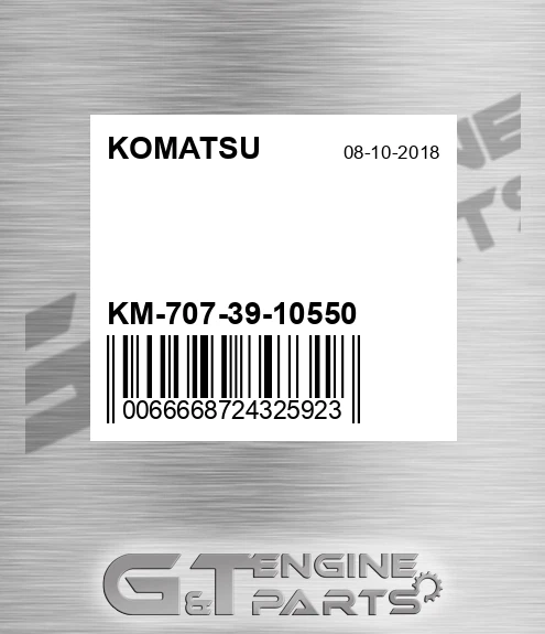 KM-707-39-10550