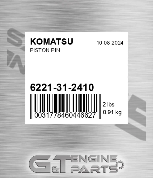 6221-31-2410 Piston Pin