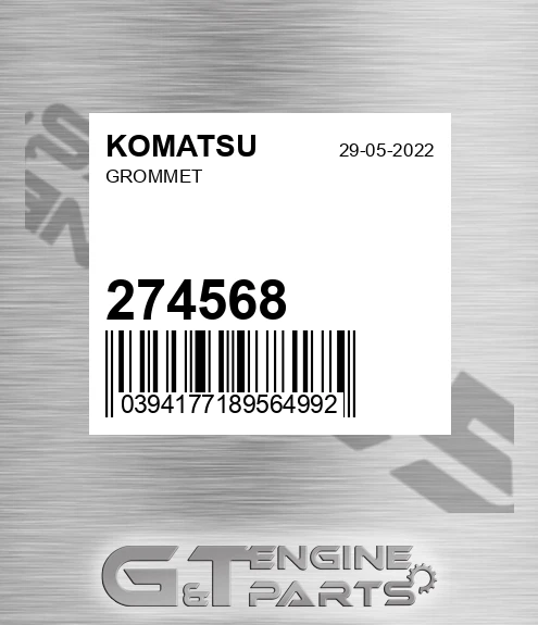 274568 KOMATSU Grommet