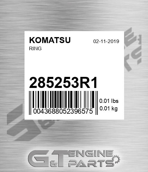 285253R1 Ring for KOMATSU