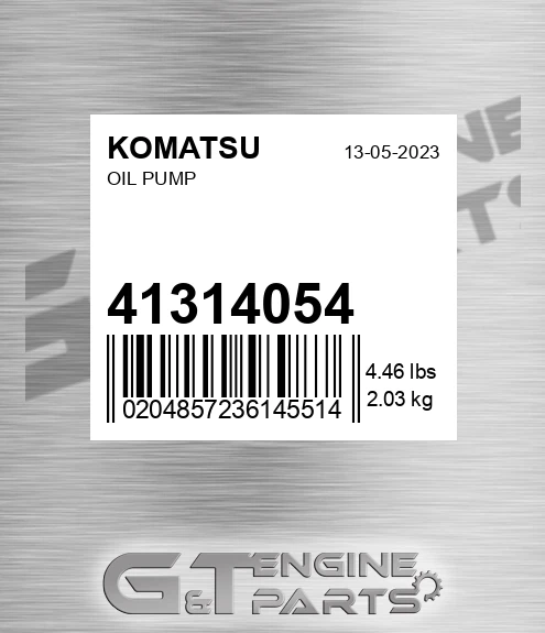 41314054 Oil Pump