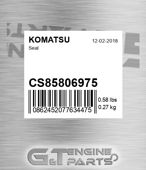 CS85806975 KOMATSU Seal